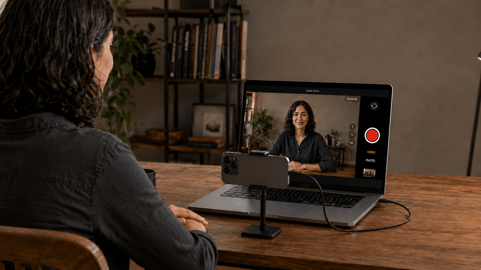 Film Yourself with Your iPhone’s Rear Camera—and See Yourself on Your Mac